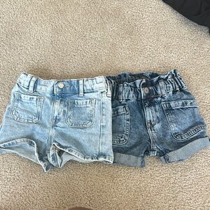 GAP Kids Denim Shorts - Light Blue and Dark Blue